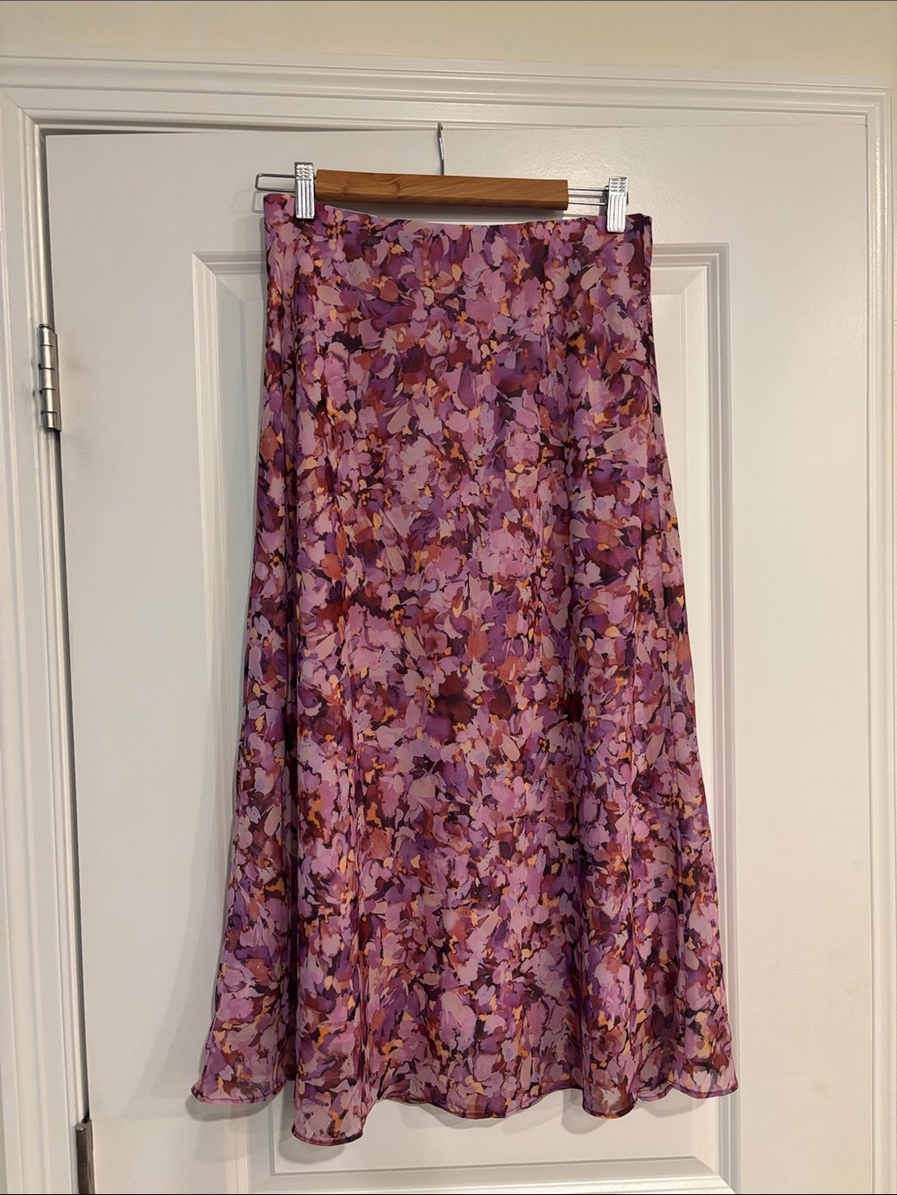 Banana Republic Factory Floral A-Line Skirt
